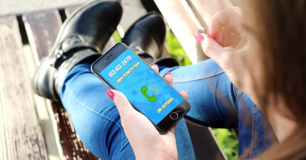 lawnmowerman- on-demand mowing service