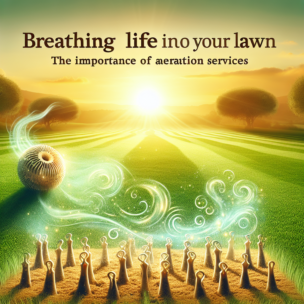 Breathing Life into Your Lawn: The Importance of Aeration Services