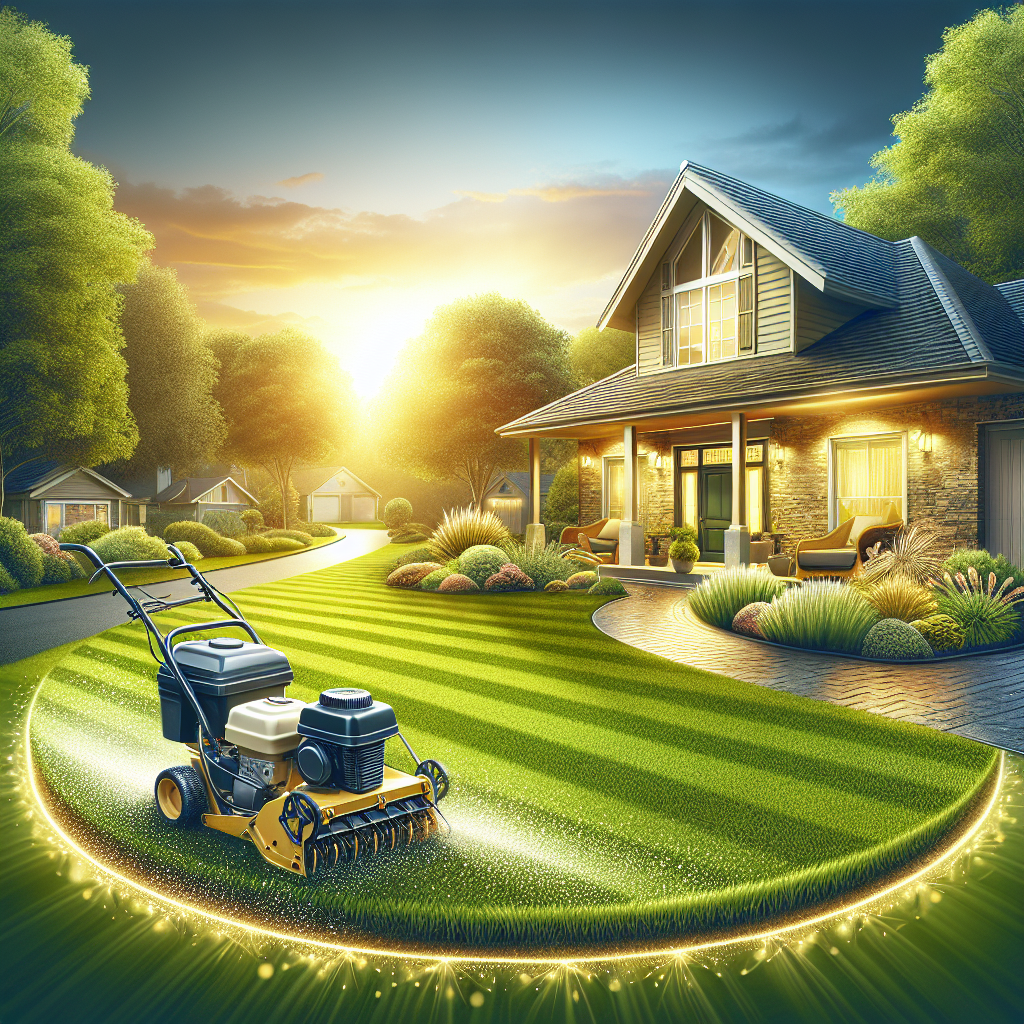 Boost Your Curb Appeal with Lawn Aeration Service