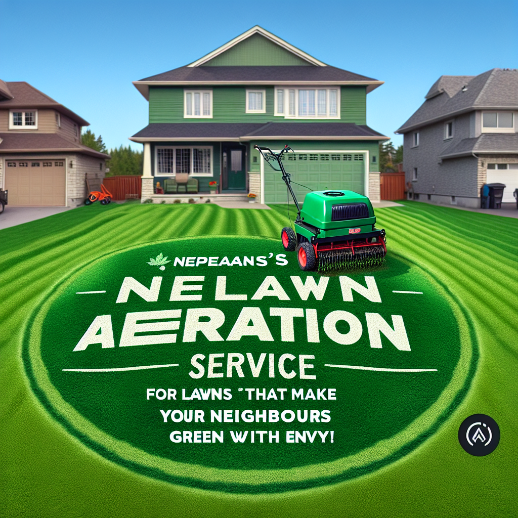 Nepean's Aeration Service: For Lawns that Make your Neighbors Green with Envy!